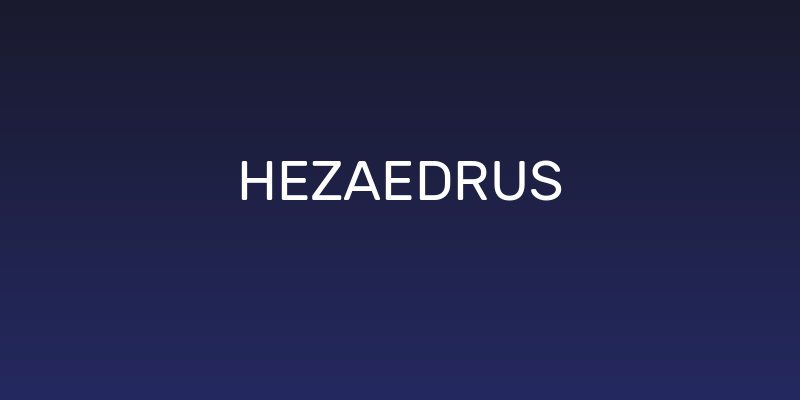 Hezaedrus Social Header