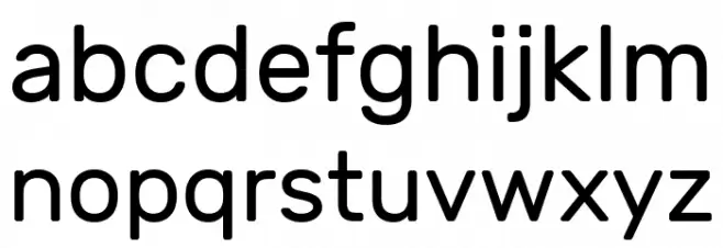 Hezaedrus 字体 小写
