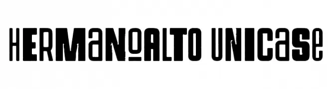 hErMaNoAlTO UnIcaSe  Descarca Fonturi Gratis
