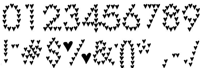 heart heaven Fuentes OTROS CHARS
