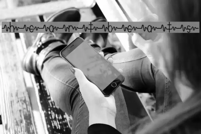 heartbeats Font examples