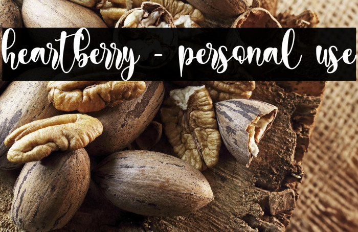 heartberry - personal use Example 2