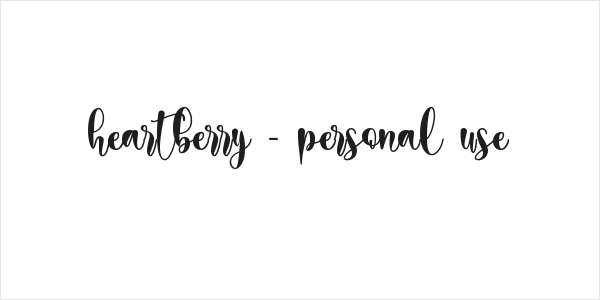 heartberry - personal use Logo