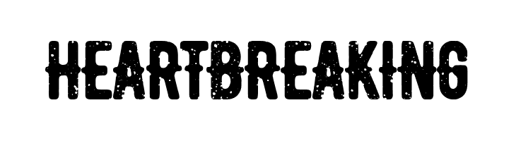 heartbreaking  Free Fonts Download