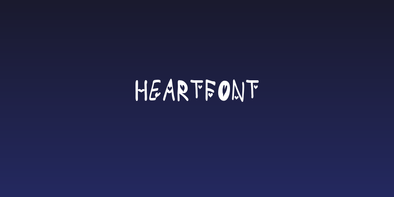 heartfont Social Header