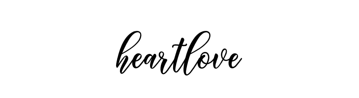 heartlove  Free Fonts Download