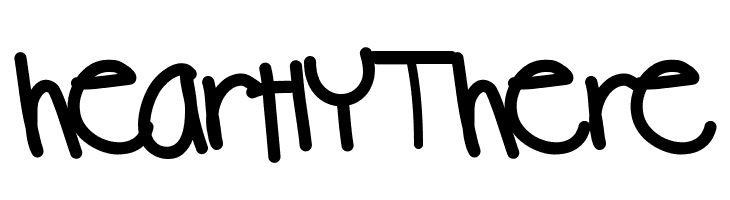 heartlyThere Font