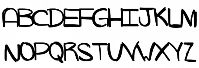 heartlyThere Schriftart Groß