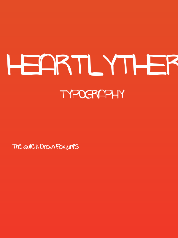 heartlyThere Poster
