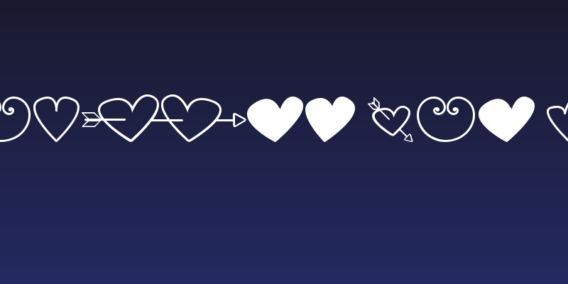 hearts and flowers for valentines Social Header