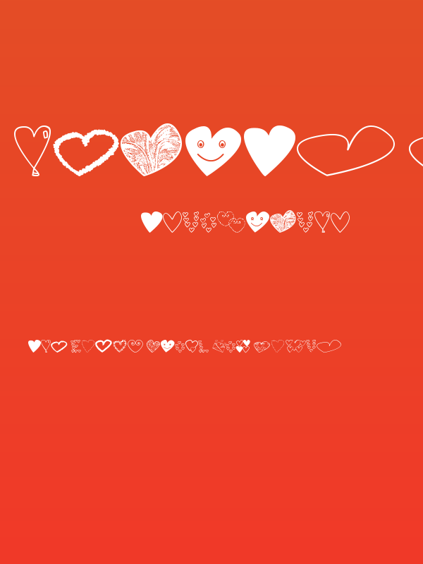 hearts shapess tfb Poster