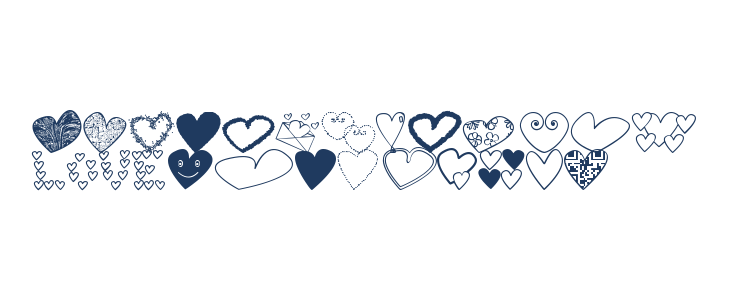 hearts shapess tfb Lowercase