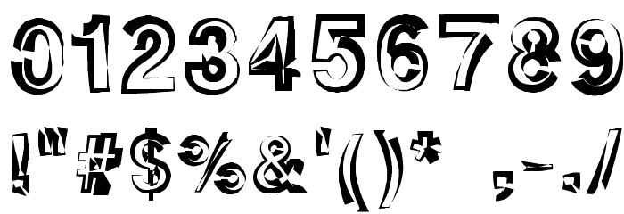 heatstroke Font OTHER CHARS