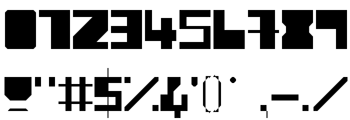 heavyLOUDedge-Light Font OTHER CHARS