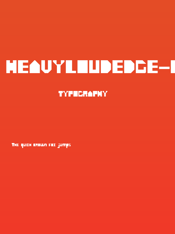 heavyLOUDedge-Light Poster