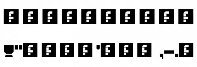 heavyLOUDedge Regular Font OTHER CHARS