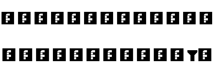 heavyLOUDedge Regular Font LOWERCASE