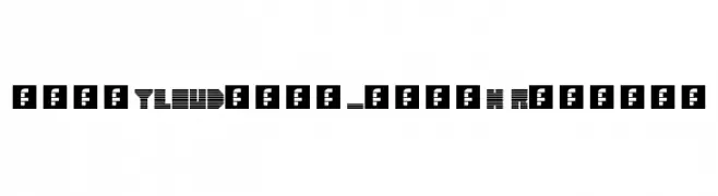 heavyLOUDedge_lineH Regular  Descarca Fonturi Gratis