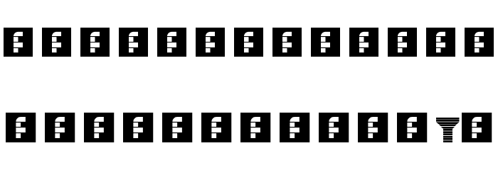 heavyLOUDedge_lineH Regular Font LOWERCASE
