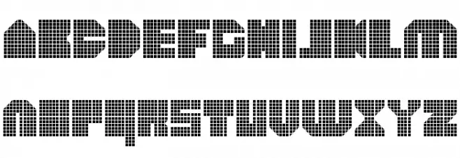 heavyLOUDedge_quad Regular Schriftart Groß
