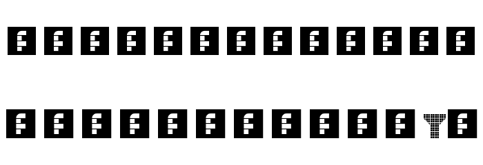 heavyLOUDedge_quad Regular Font LOWERCASE