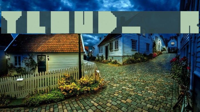 heavyLOUDedge_raw Regular Font examples