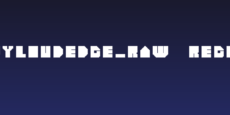 heavyLOUDedge_raw Regular Social Header
