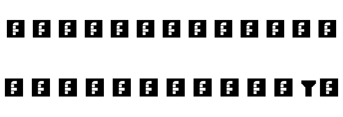 heavyLOUDedge_raw Regular Font LOWERCASE
