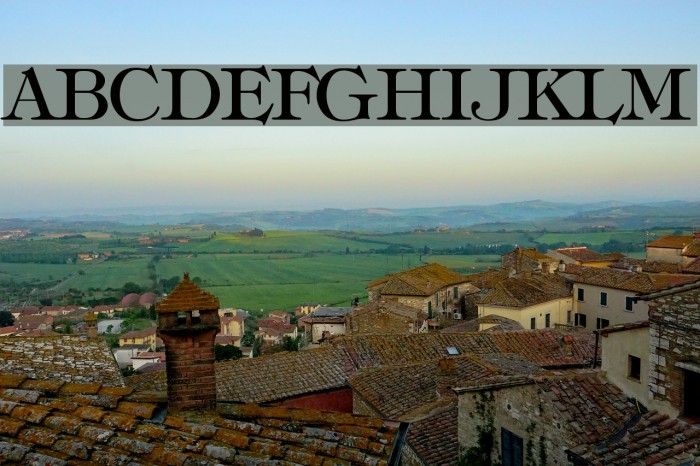 hebrew Font examples