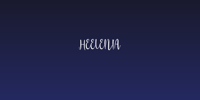 heelenia Social Header
