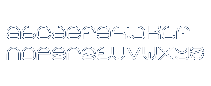 helen-Hollow Lowercase