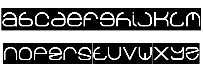 helen-Inverse Font LOWERCASE