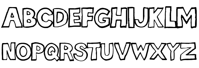 hellafont Font LOWERCASE