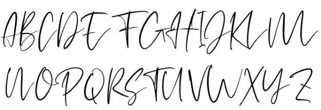 hello Jellita Schriftart Groß