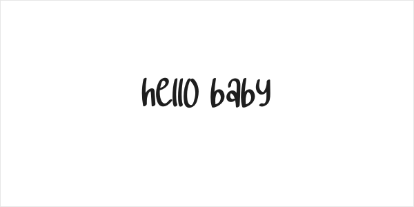 hello baby Logo