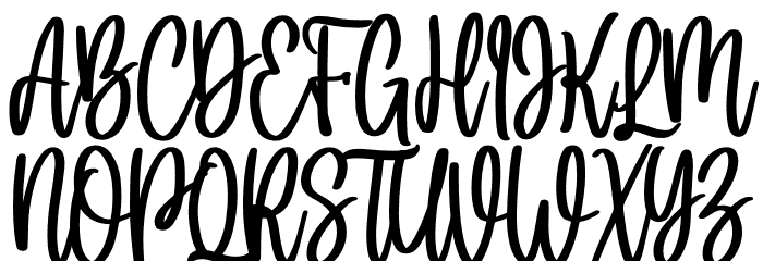 hello bella bold Bold Font UPPERCASE