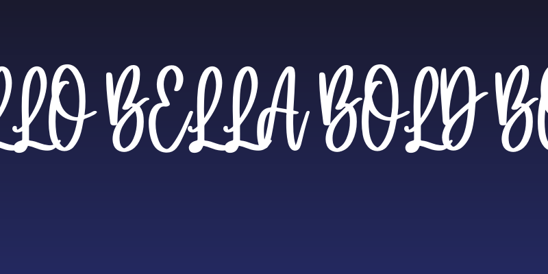 hello bella bold Bold Social Header