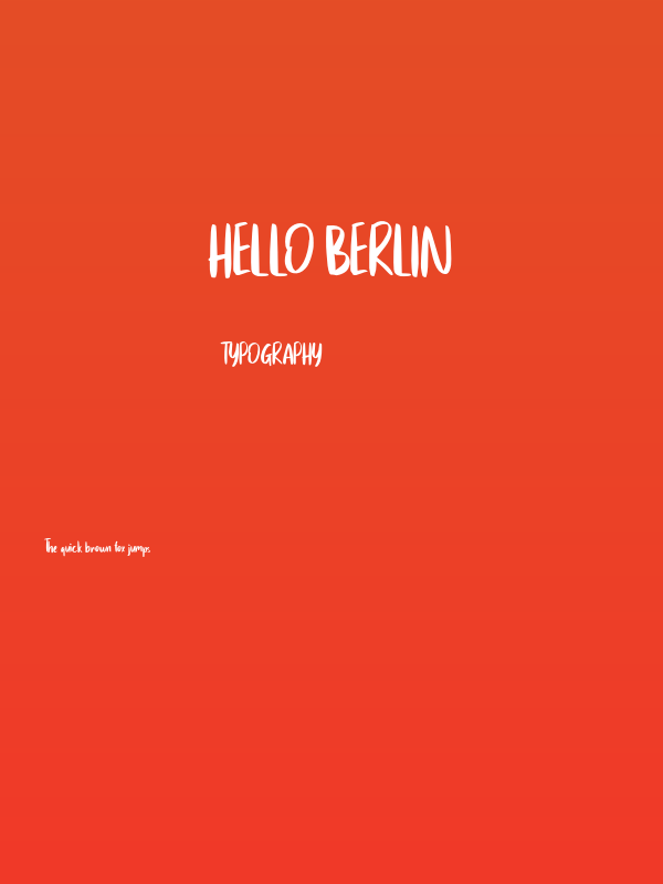 hello berlin Poster
