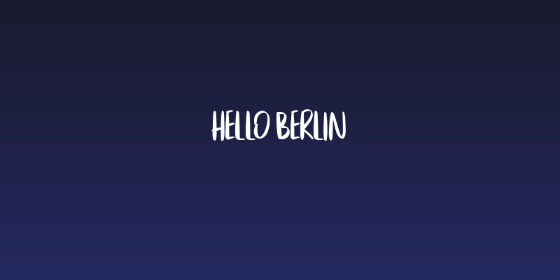 hello berlin Social Header