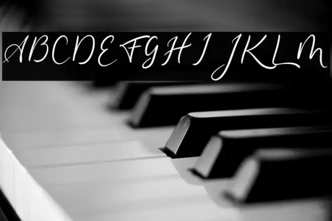 hello cello Font examples