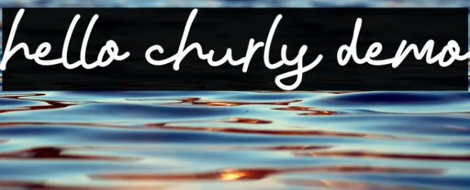 hello churly demo Example 2