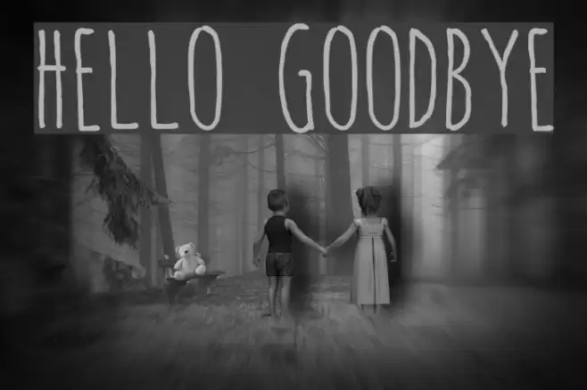 hello goodbye Font examples