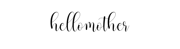 hello mother  Free Fonts Download