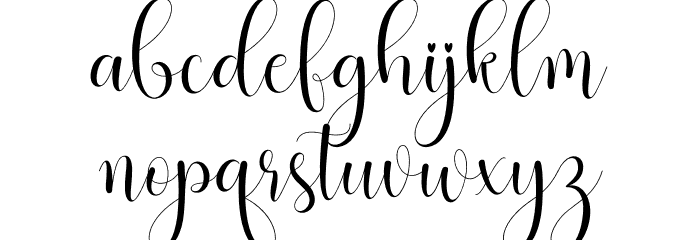 hello mother Font LOWERCASE