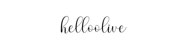 hello olive  フリーフォントのダウンロード