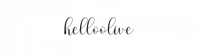 hello olive  Frei Schriftart Herunterladen