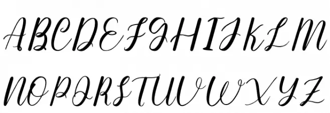 hello sweetheart Font Litere mari