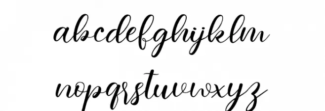 hello sweetheart Font LOWERCASE