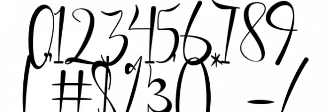 hello valentine Font OTHER CHARS