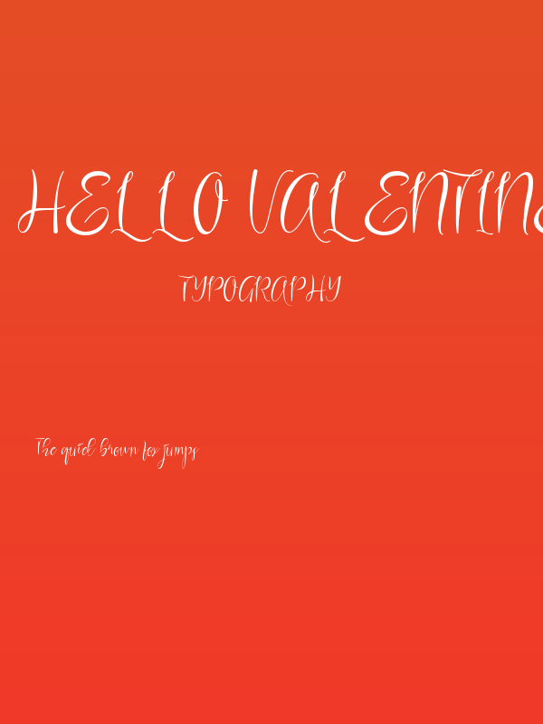 hello valentine Poster